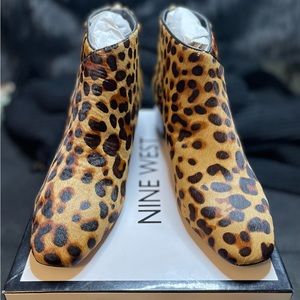 GORGEOUS PONY HAIR BOOTS IN A SOPHISTICATED ANIMAL PRINT WITH 1.5” STACKED HEEL